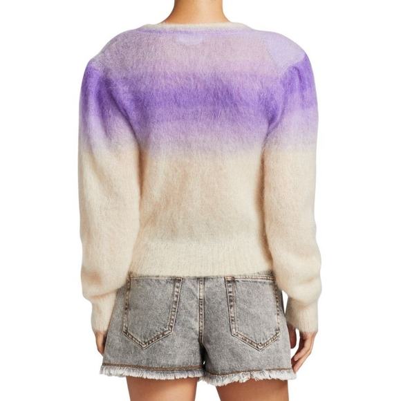 ISABEL MARANT Deniz Ombre Crewneck Sweater - Picture 3 of 6